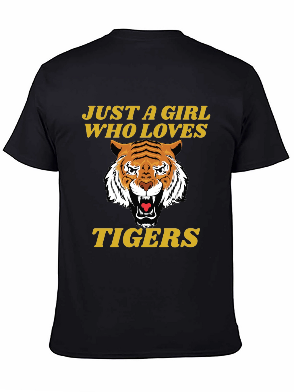 Just A Girl Who Loves Tigers T-Shirt
