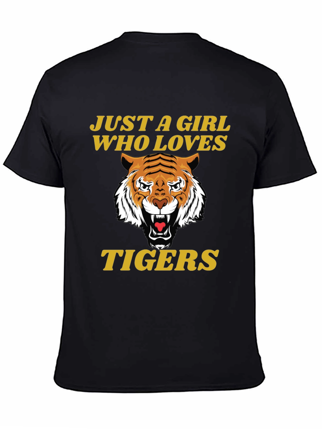 Just A Girl Who Loves Tigers T-Shirt