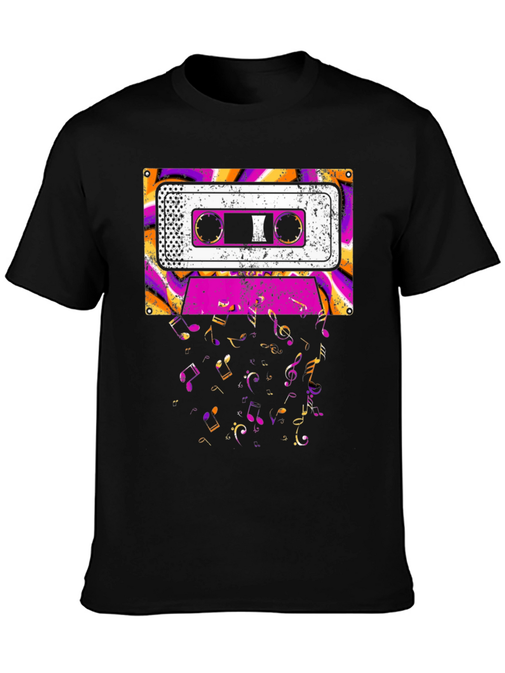 Retro Cassette Tape Music Lover T-Shirt