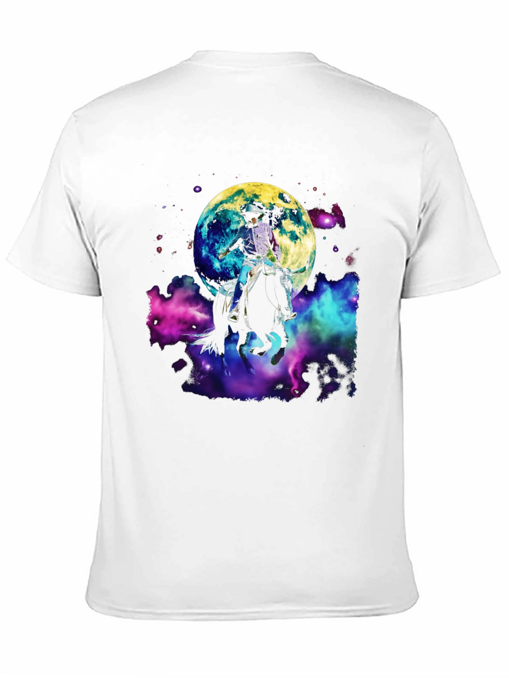 Cosmic Cowboy T-Shirt - Moon Rodeo Design