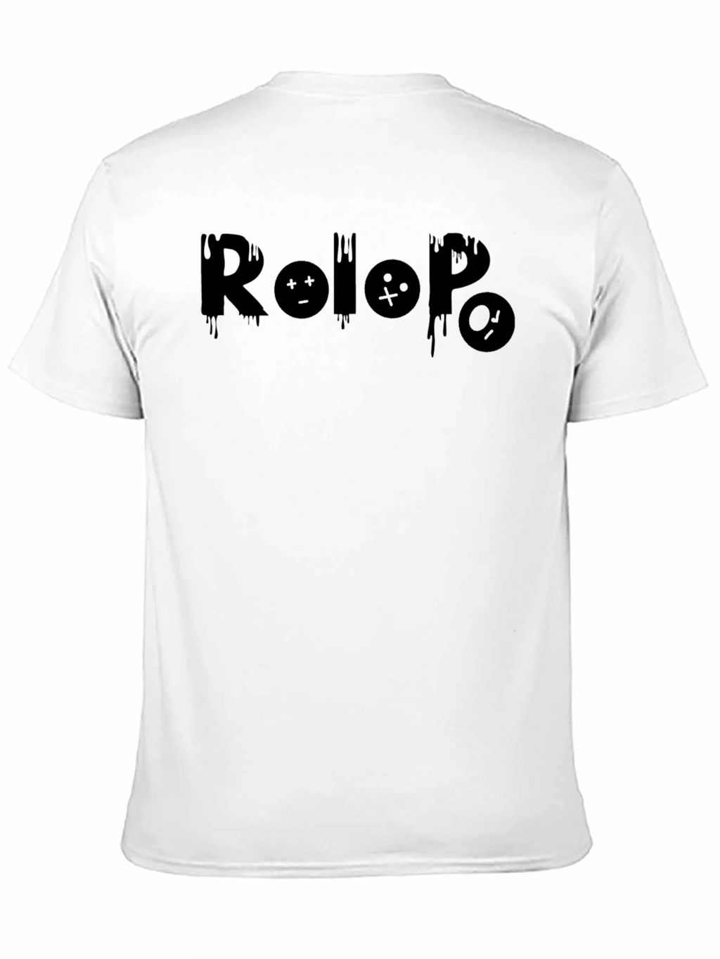 Rolopo Graphic Print Black T-Shirt