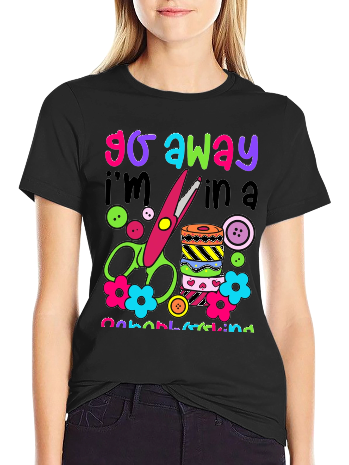 Go Away Im In a Crafting Kind of Mood T-Shirt