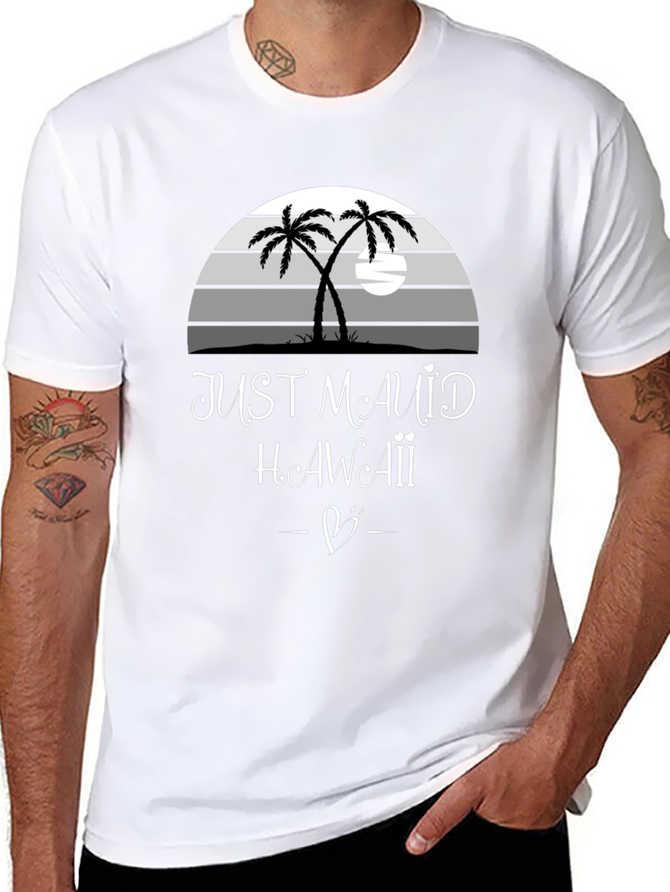 Just Mauid Hawaii Graphic Tee