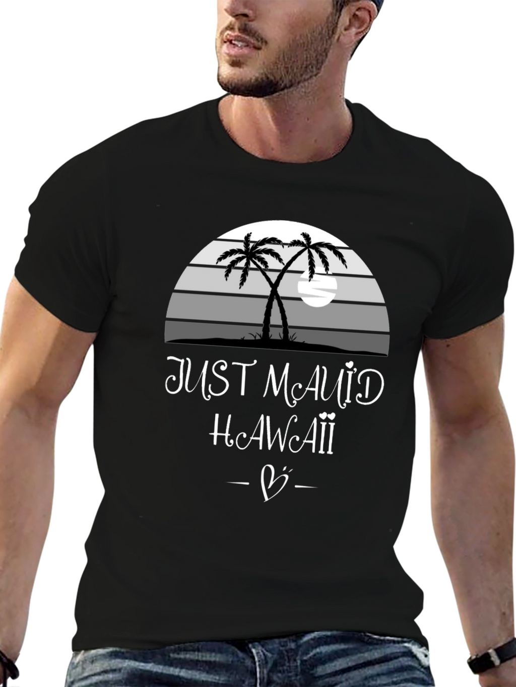 Just Mauid Hawaii Graphic Tee