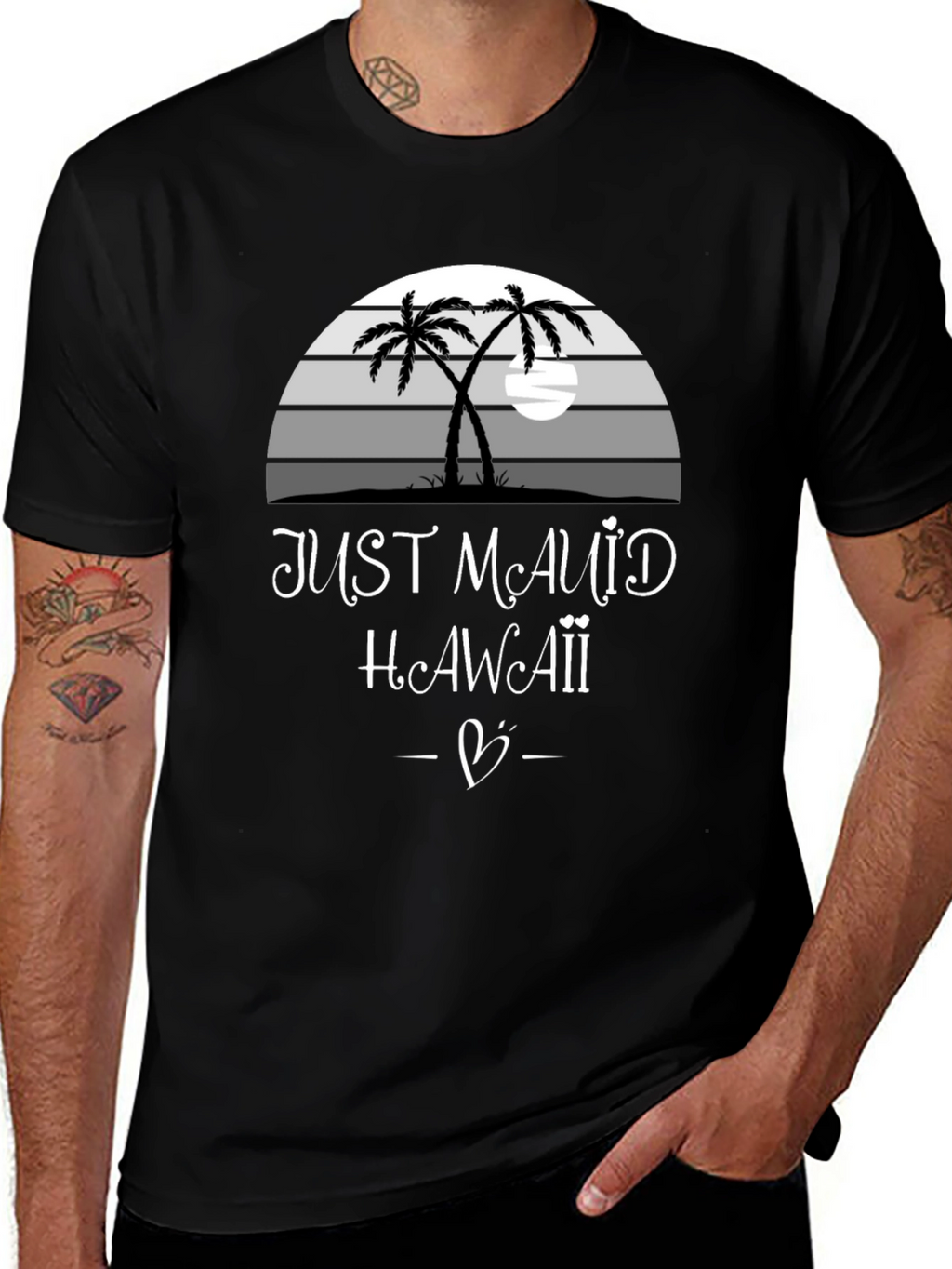 Just Mauid Hawaii Graphic Tee
