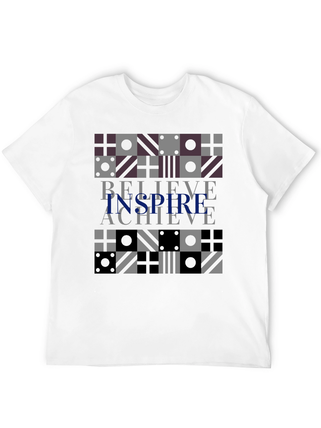 Believe Inspire Achieve Graphic Tee