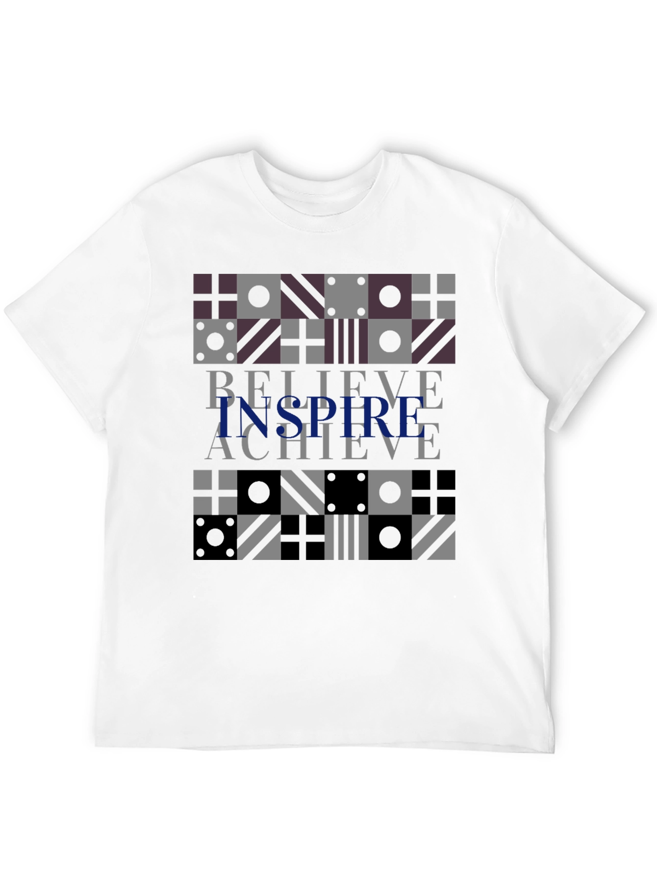 Believe Inspire Achieve Graphic Tee