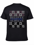 Believe Inspire Achieve Graphic Tee