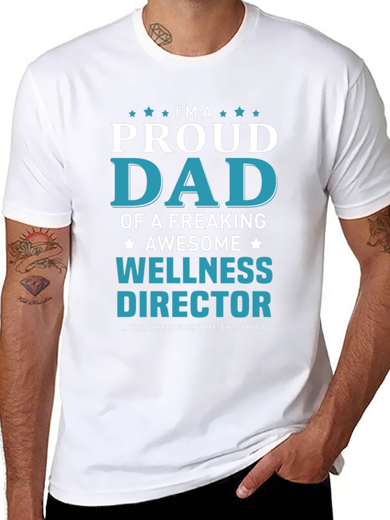 Proud Dad of a Wellness Director T-Shirt