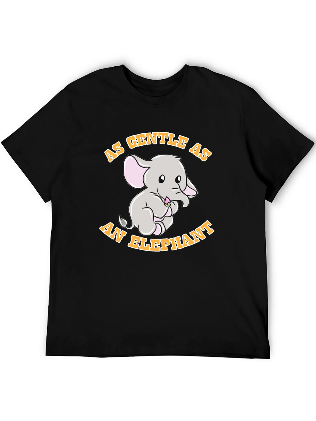 Gentle Elephant Graphic T-Shirt