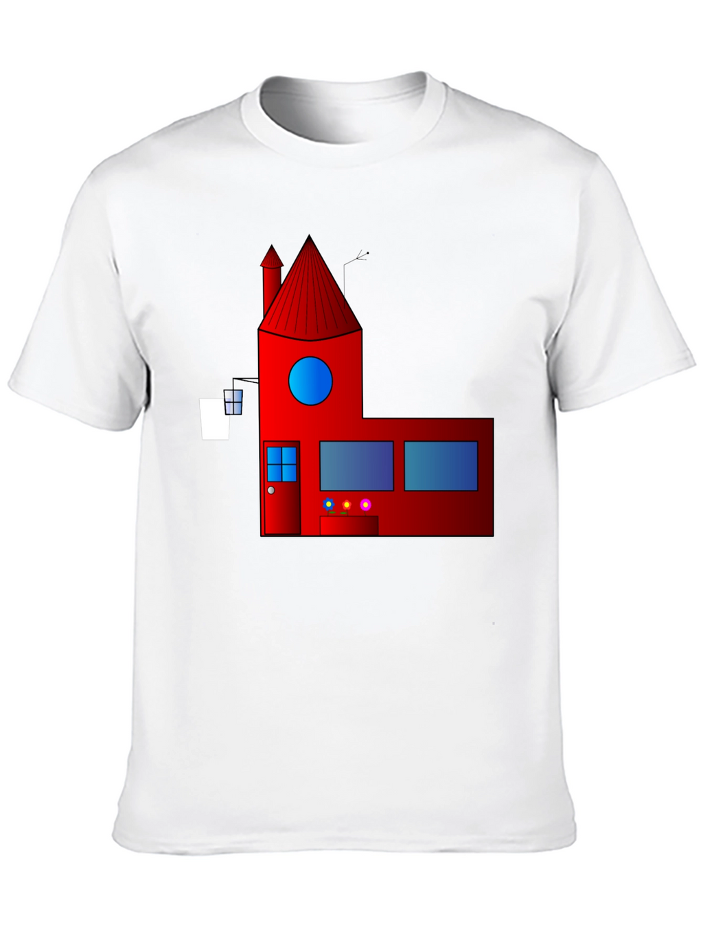 Geometric House Graphic Tee