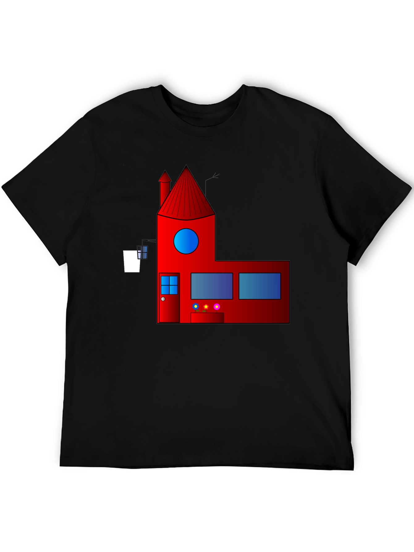 Geometric House Graphic Tee