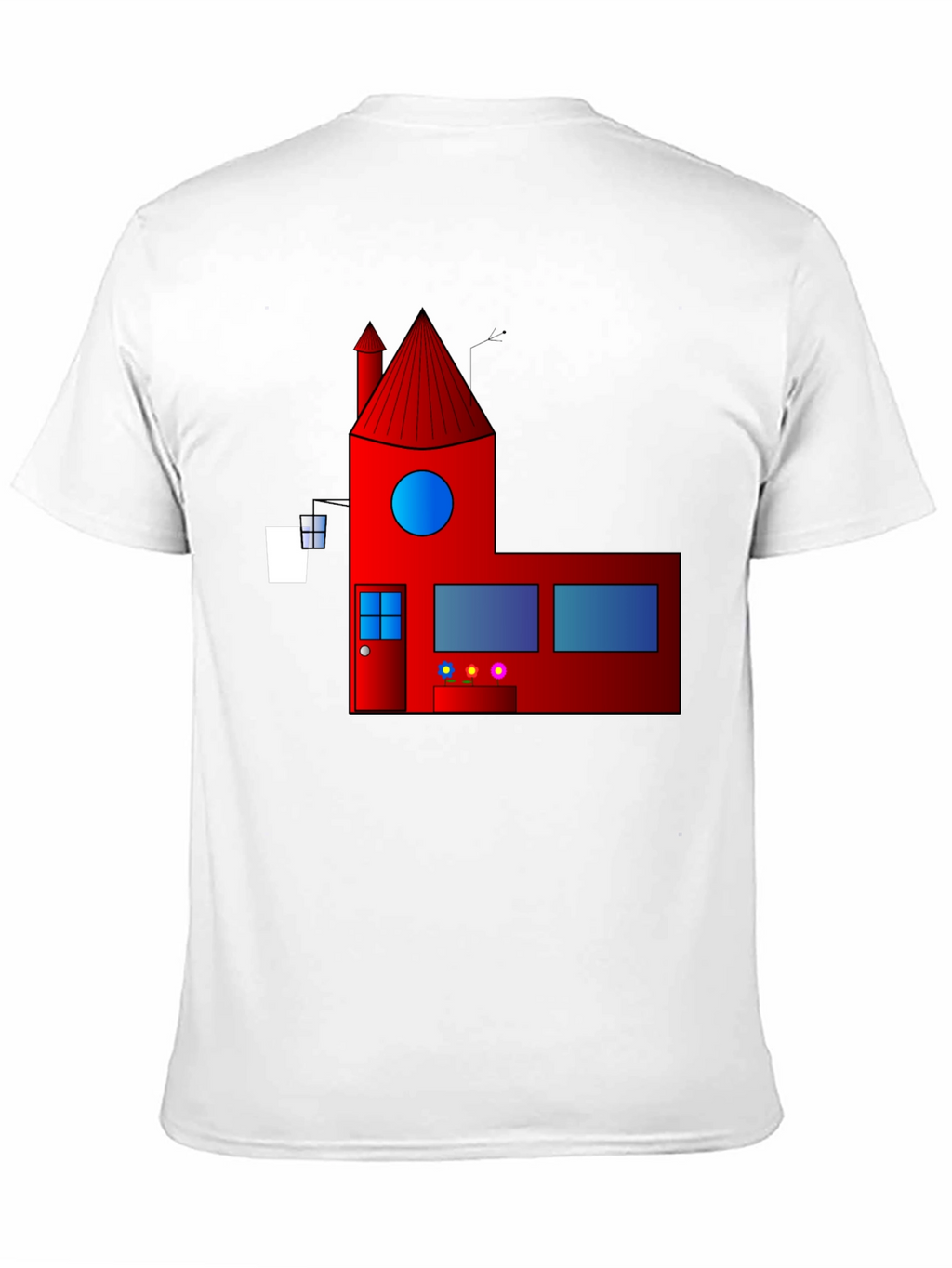 Geometric House Graphic Tee