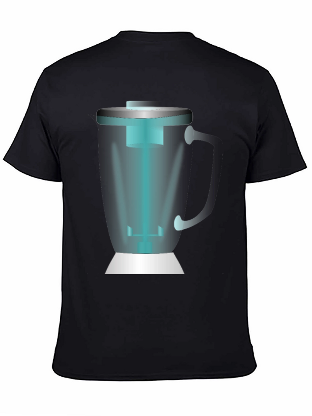 Blender Graphic Black T-Shirt