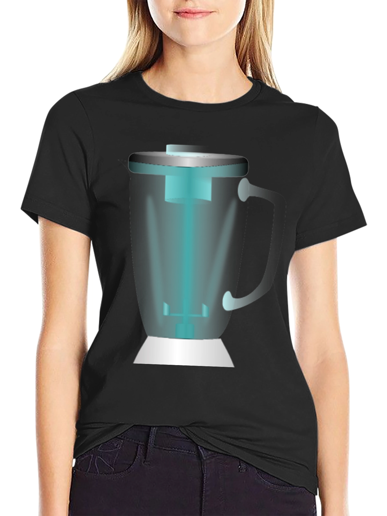 Blender Graphic Black T-Shirt