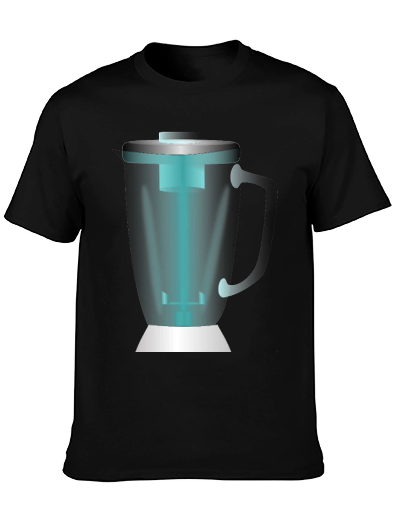 Blender Graphic Black T-Shirt