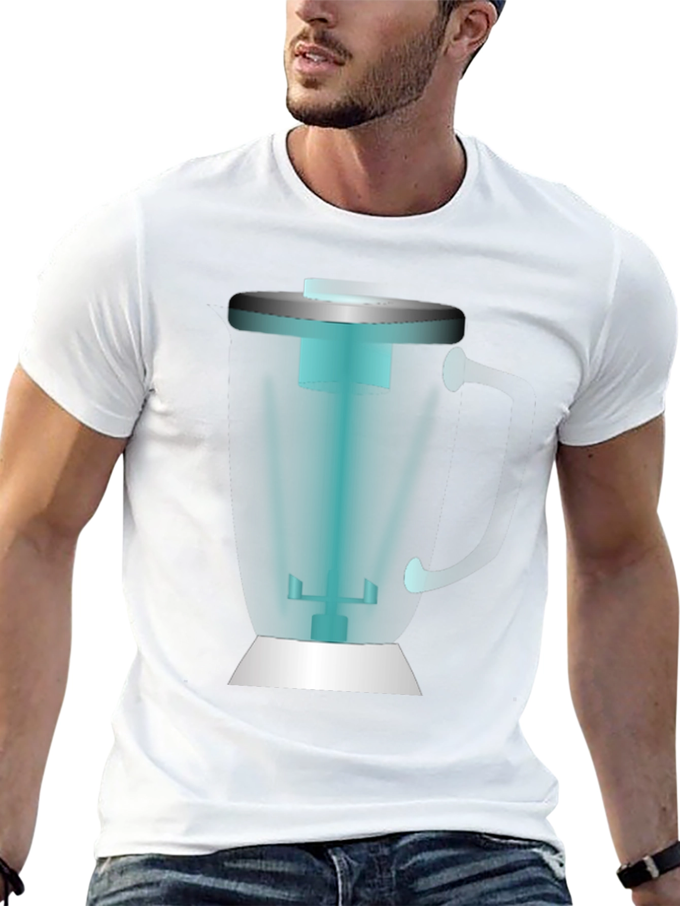 Blender Graphic Black T-Shirt