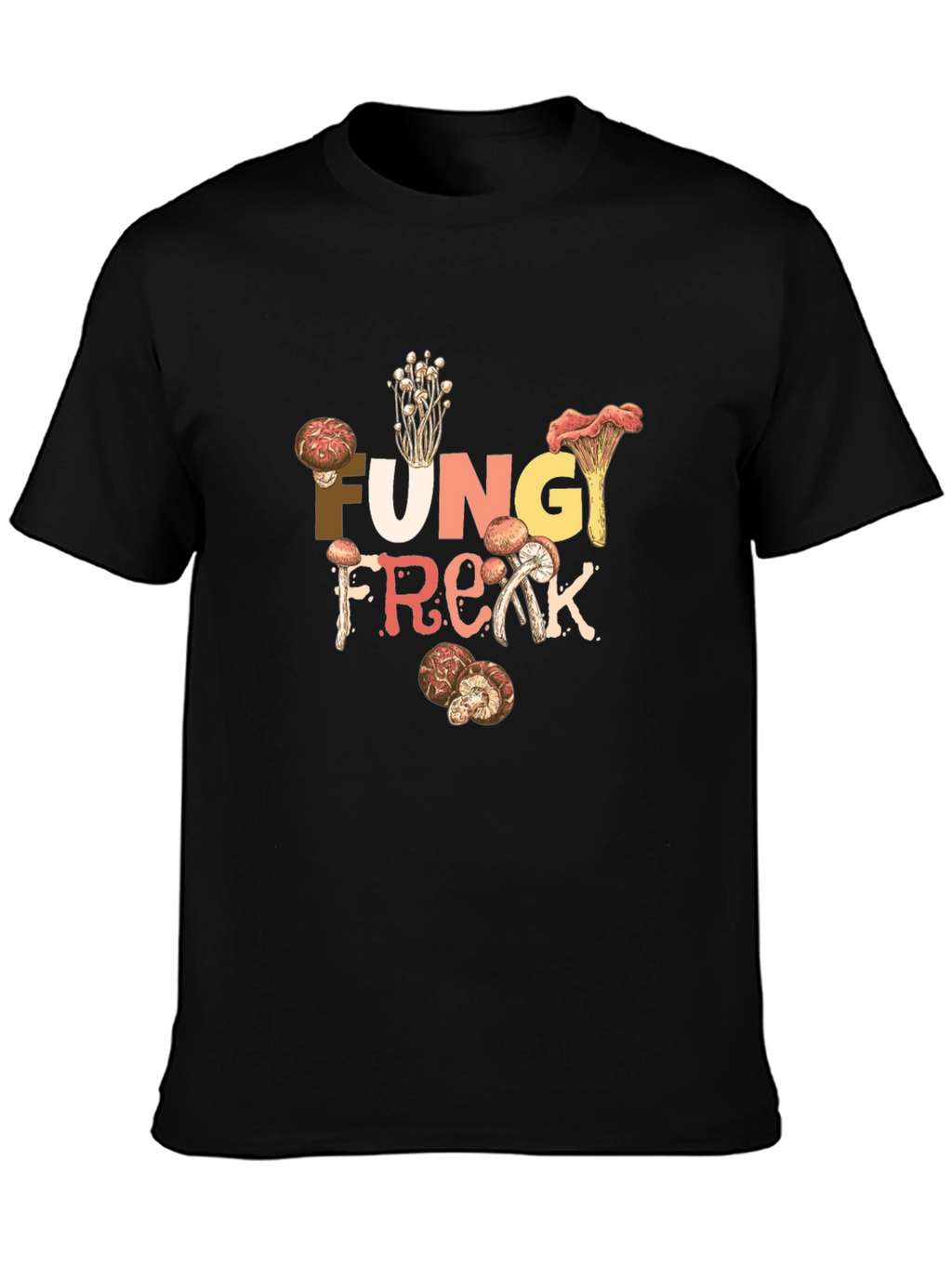 Fungi Freak Graphic Tee - Unique Mushroom Lovers Shirt