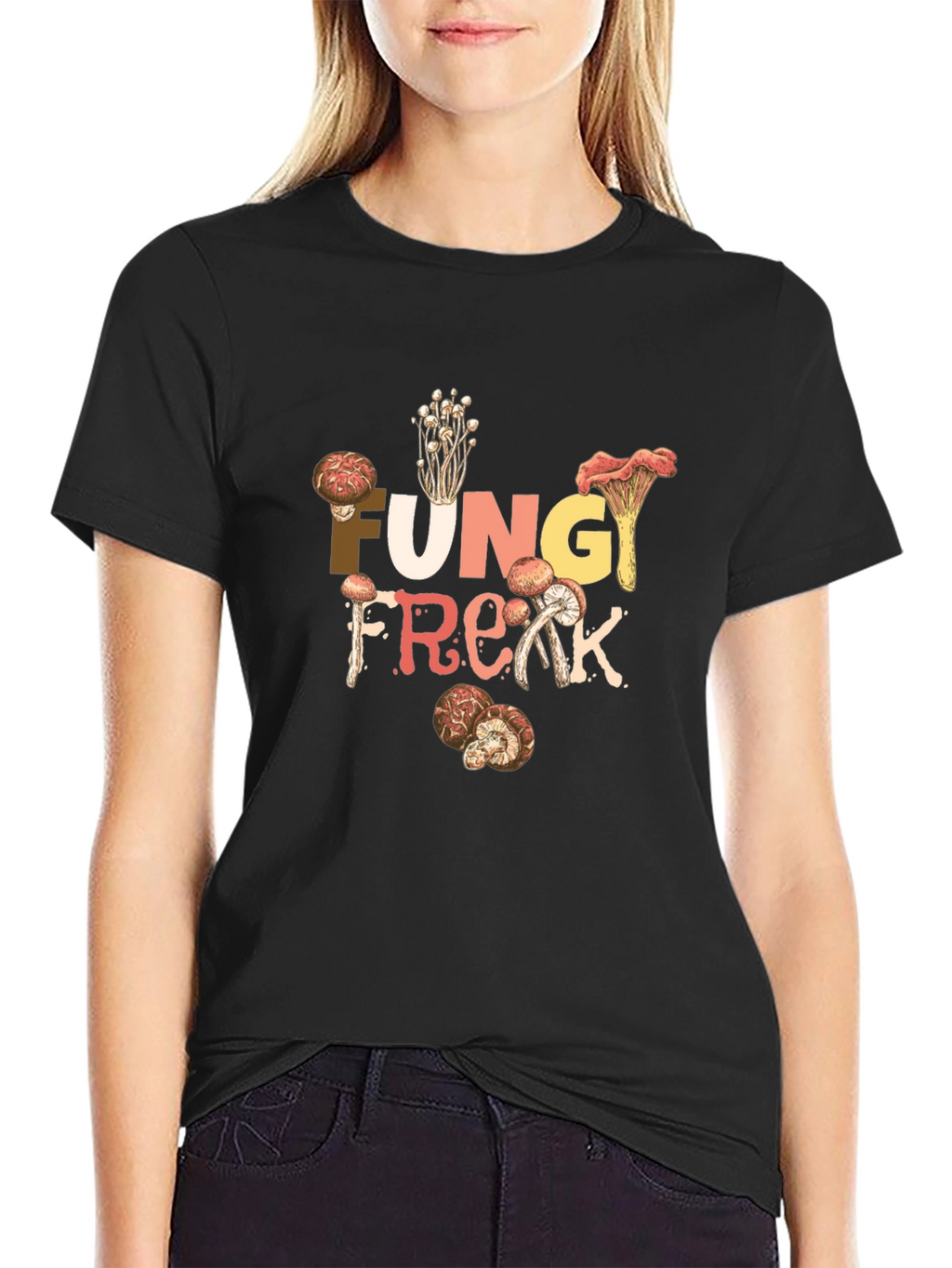 Fungi Freak Graphic Tee - Unique Mushroom Lovers Shirt