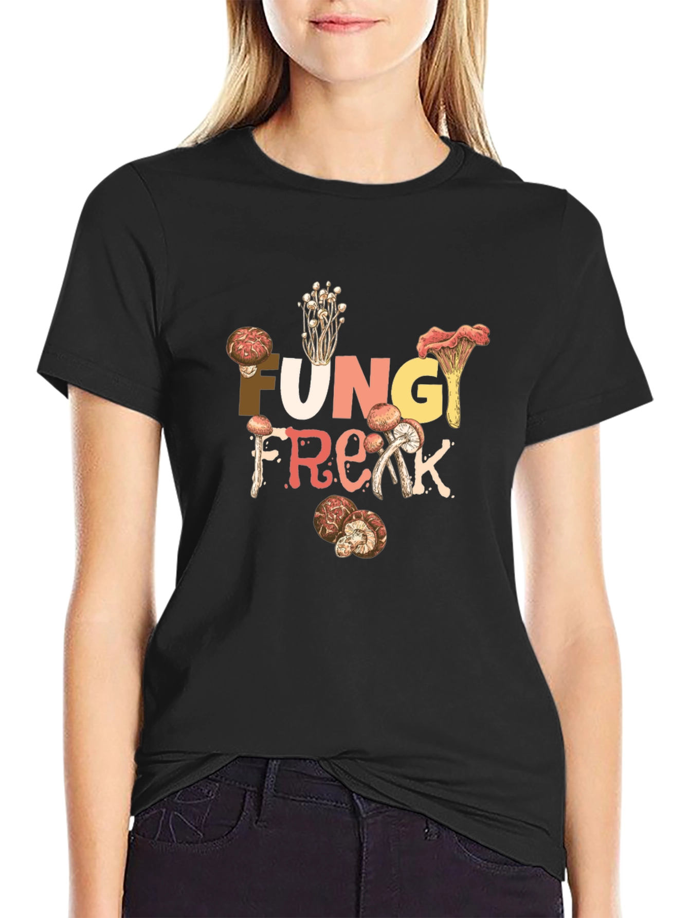Fungi Freak Graphic Tee - Unique Mushroom Lovers Shirt