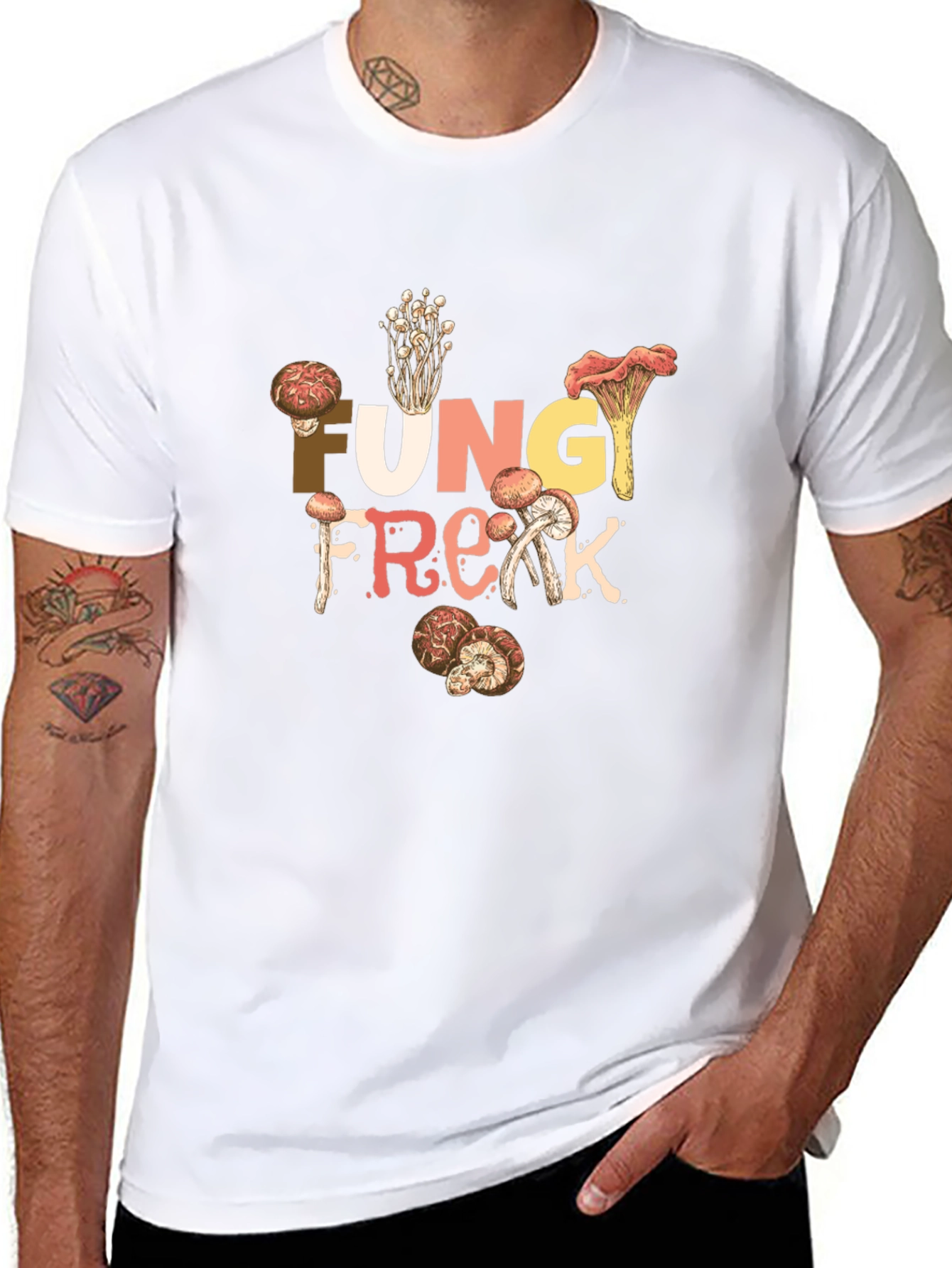 Fungi Freak Graphic Tee - Unique Mushroom Lovers Shirt