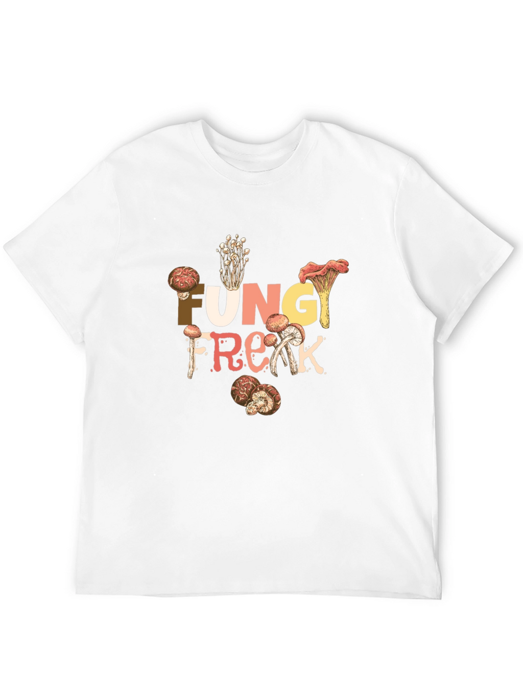 Fungi Freak Graphic Tee - Unique Mushroom Lovers Shirt