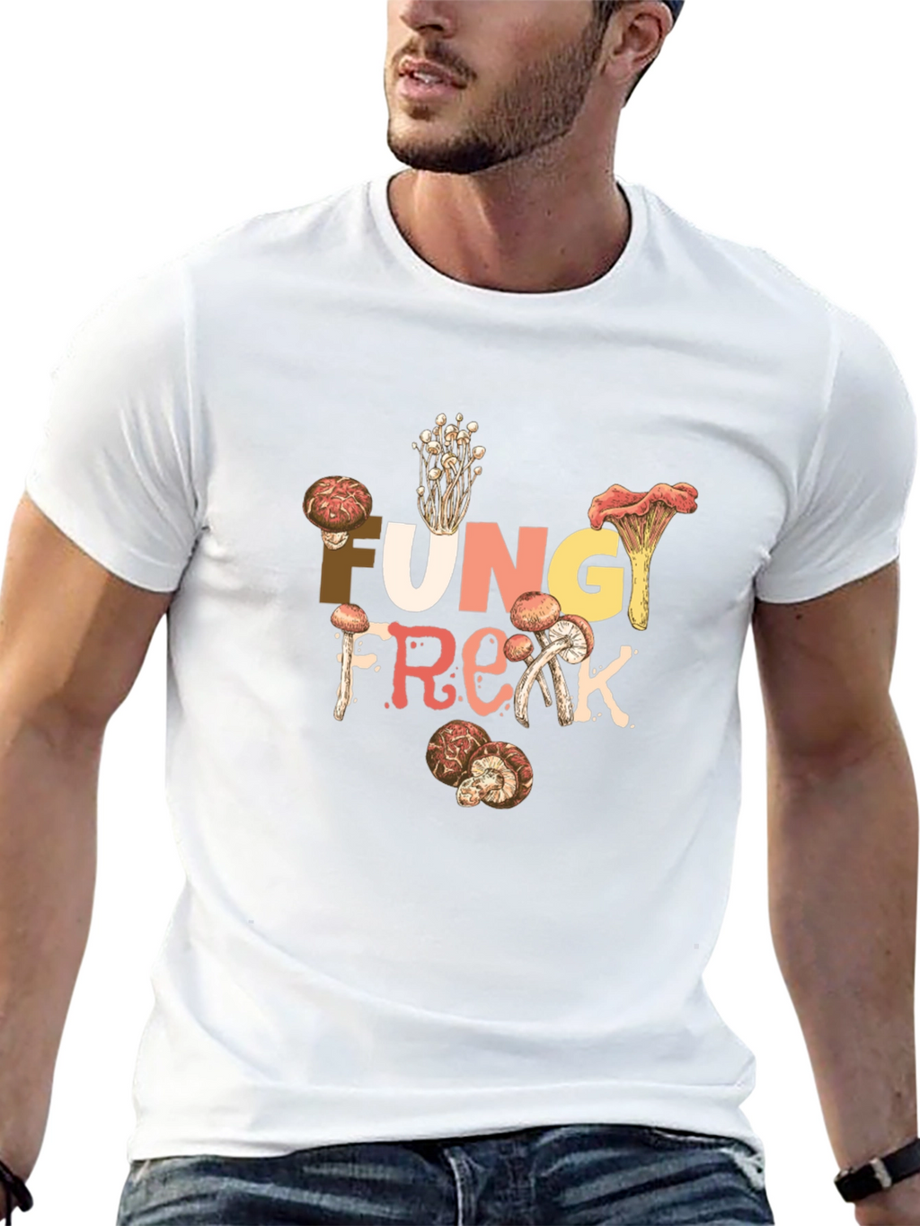 Fungi Freak Graphic Tee - Unique Mushroom Lovers Shirt