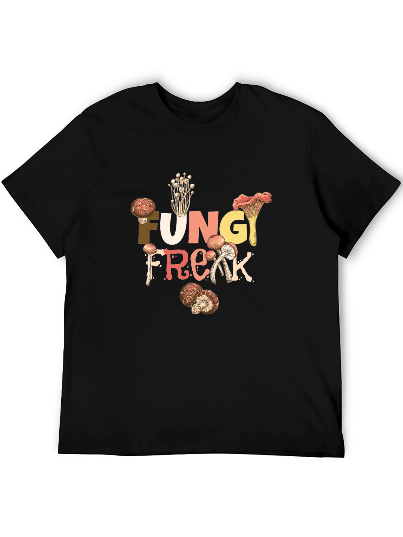 Fungi Freak Graphic Tee - Unique Mushroom Lovers Shirt