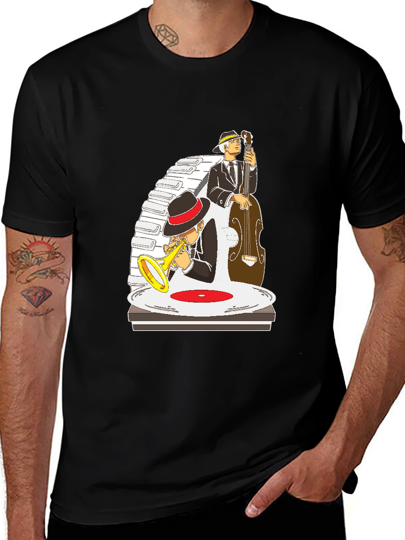 Jazz Band Graphic Tee
