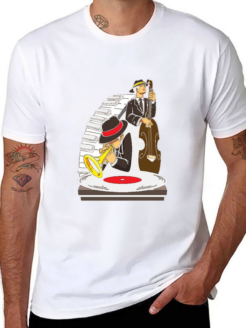Jazz Band Graphic Tee