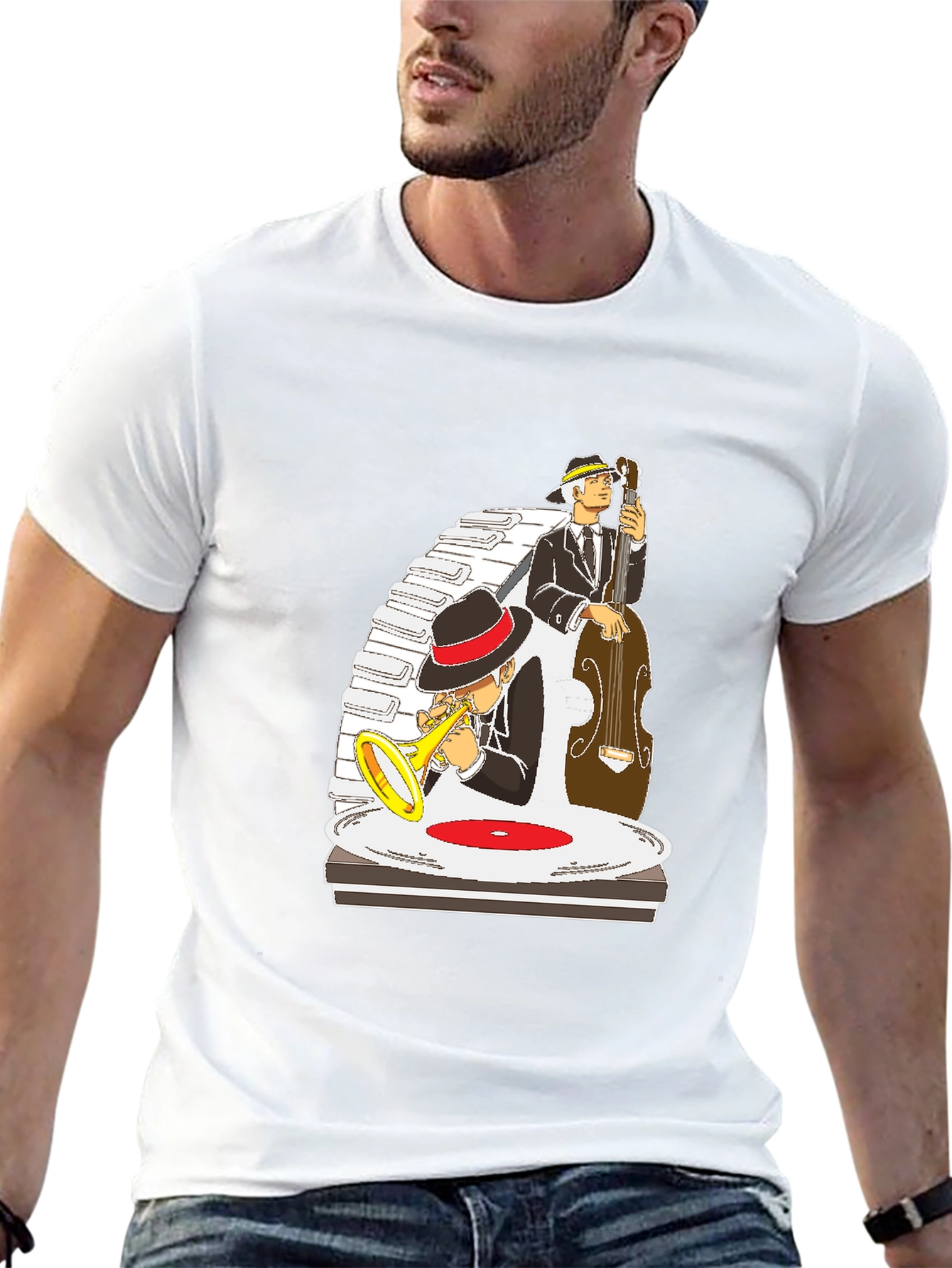 Jazz Band Graphic Tee