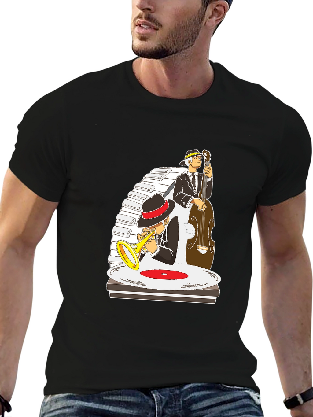 Jazz Band Graphic Tee