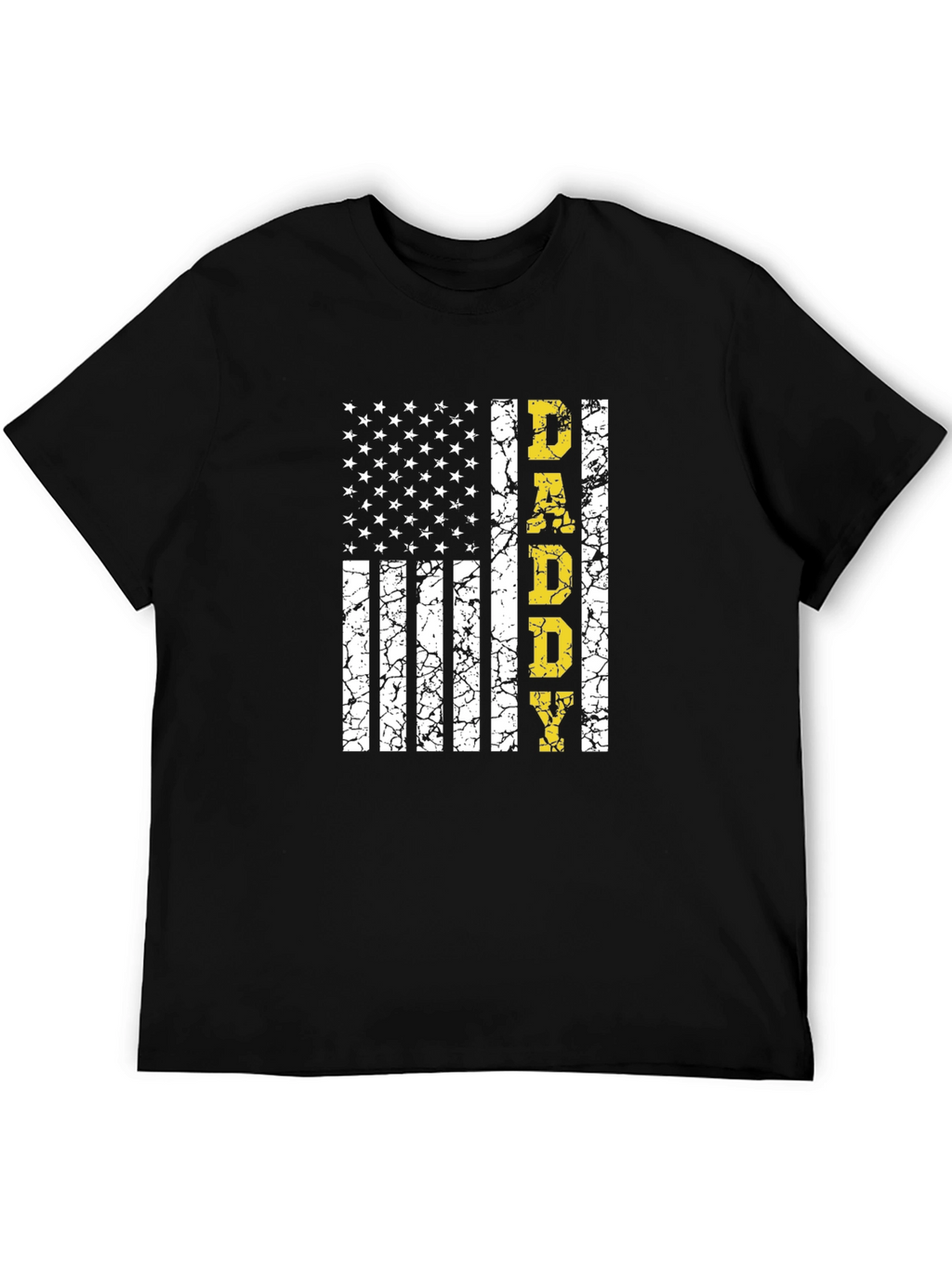 Daddy American Flag Graphic T-Shirt