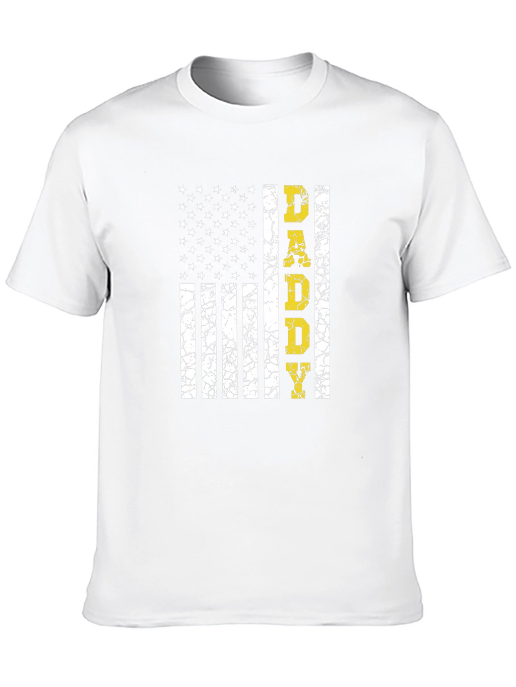 Daddy American Flag Graphic T-Shirt