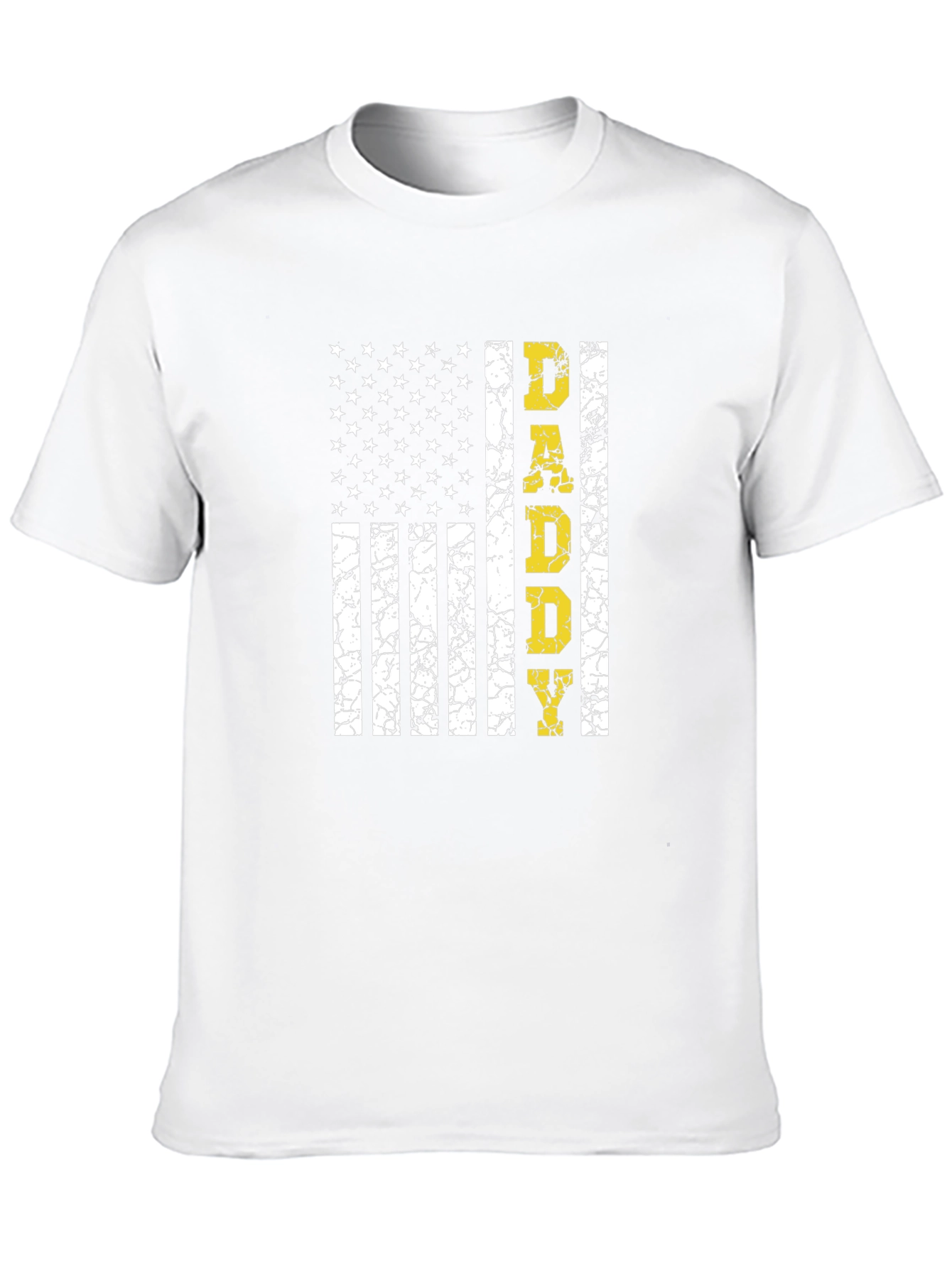 Daddy American Flag Graphic T-Shirt