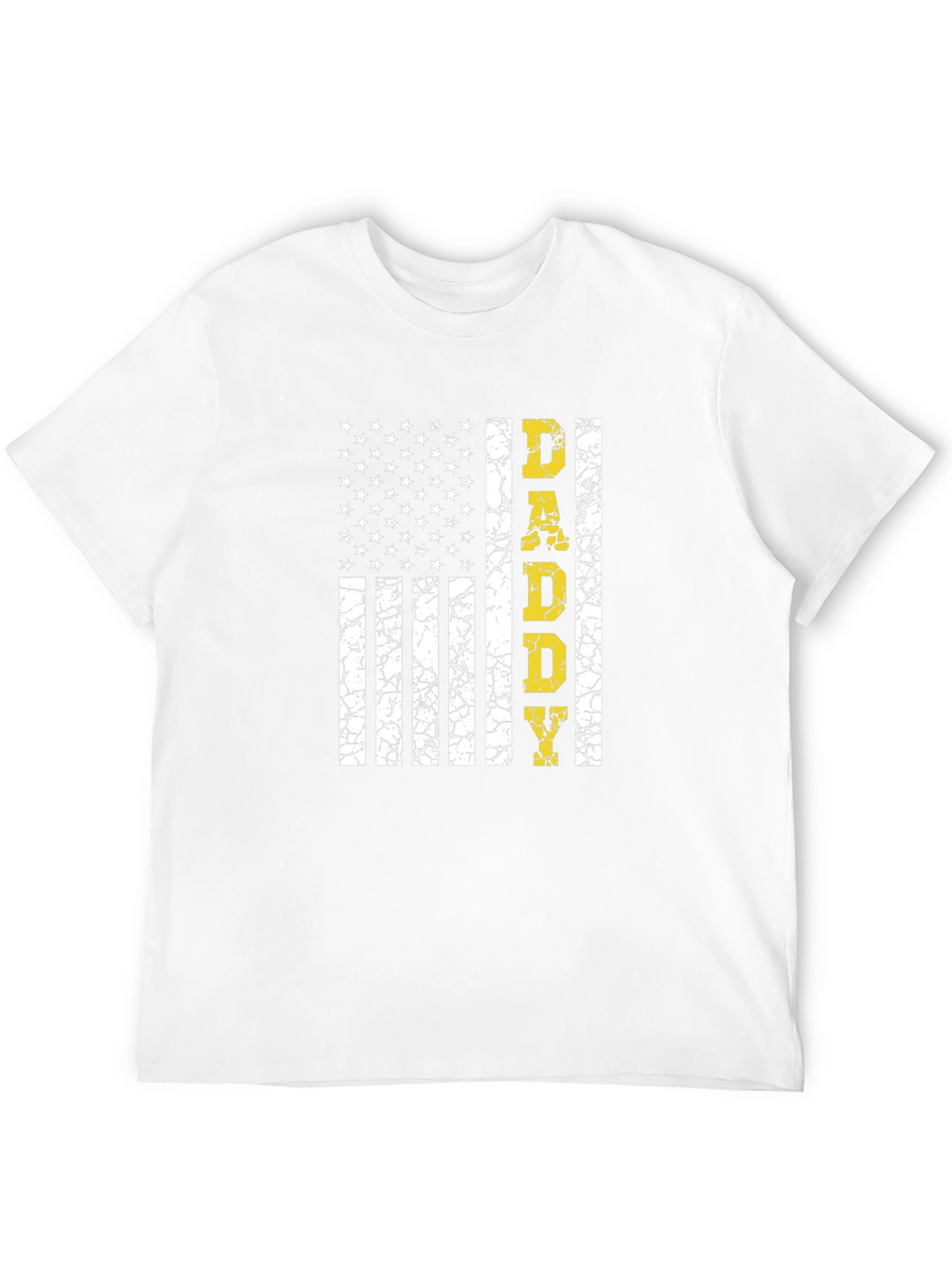 Daddy American Flag Graphic T-Shirt