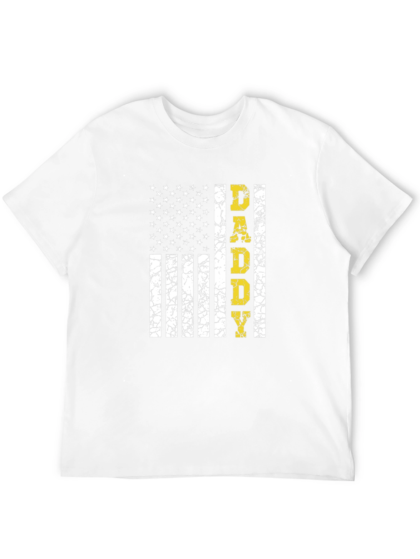 Daddy American Flag Graphic T-Shirt