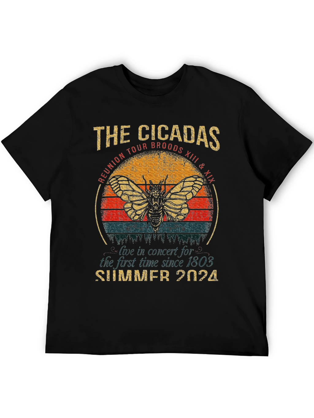Cicadas Reunion Tour 2024 T-Shirt