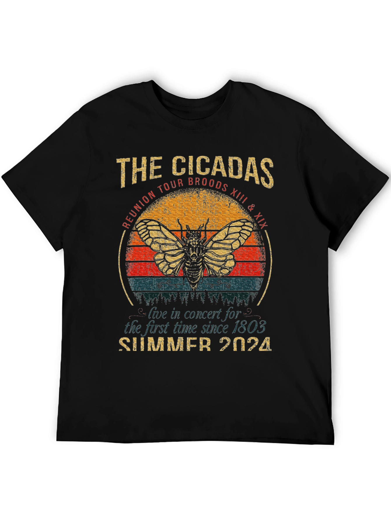Cicadas Reunion Tour 2024 T-Shirt