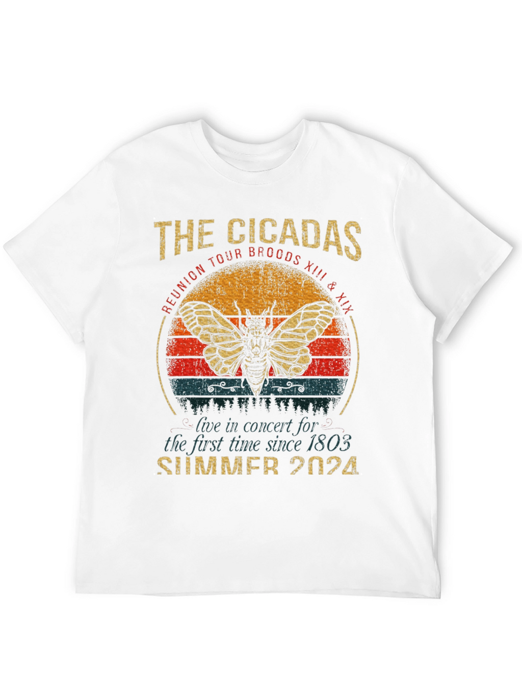 Cicadas Reunion Tour 2024 T-Shirt