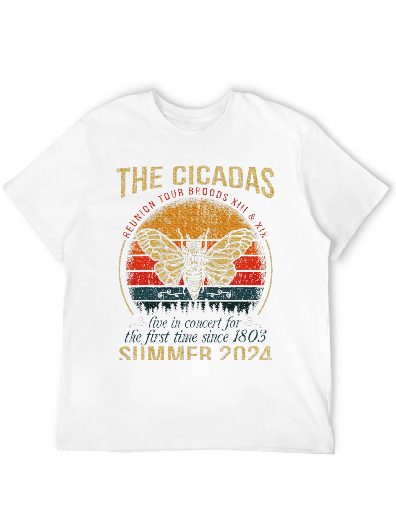 Cicadas Reunion Tour 2024 T-Shirt