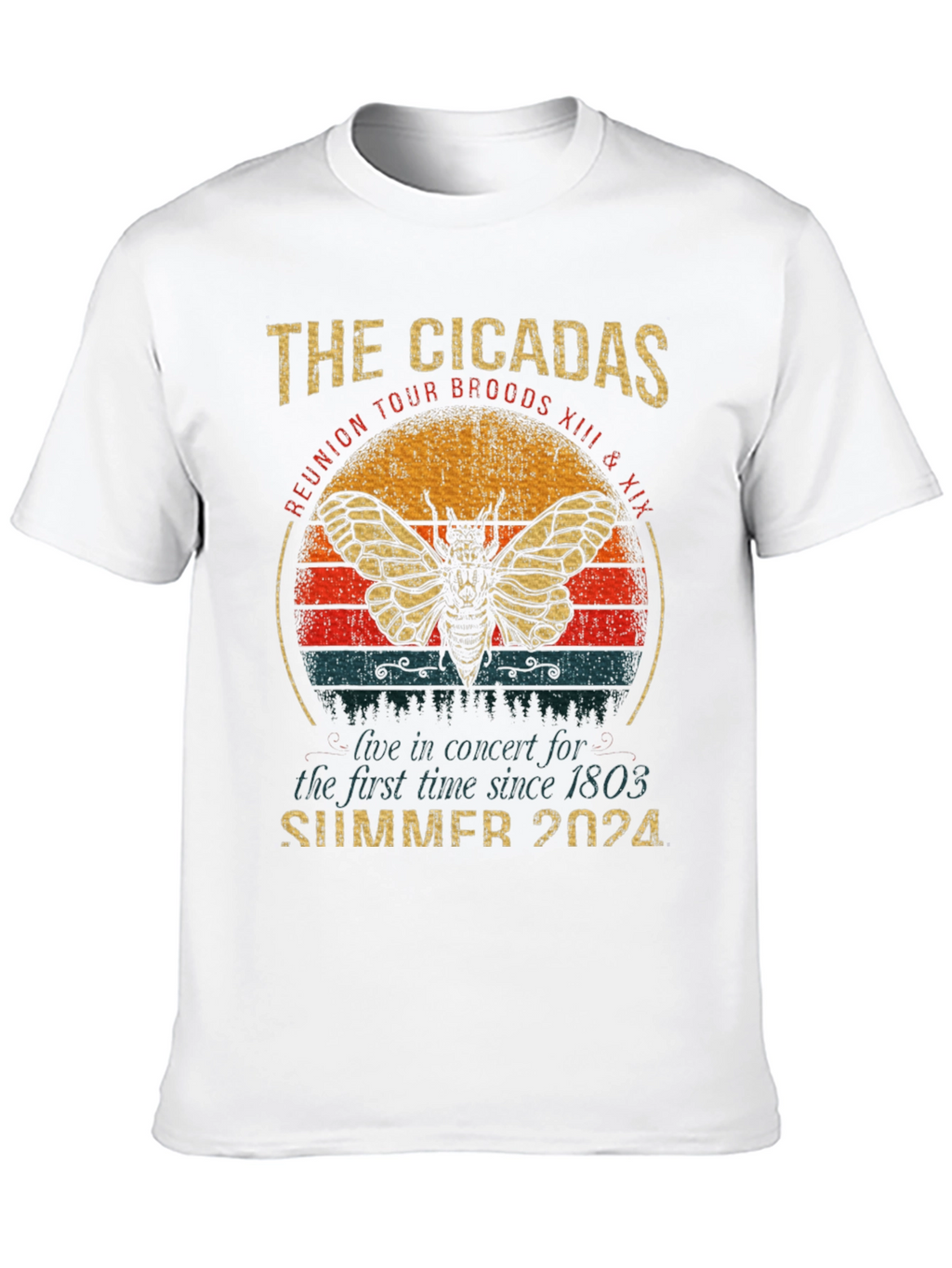 Cicadas Reunion Tour 2024 T-Shirt