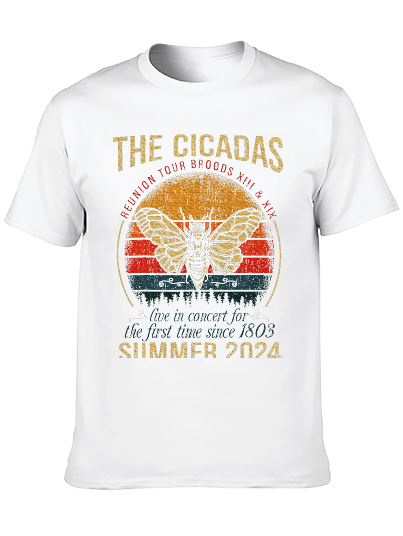 Cicadas Reunion Tour 2024 T-Shirt