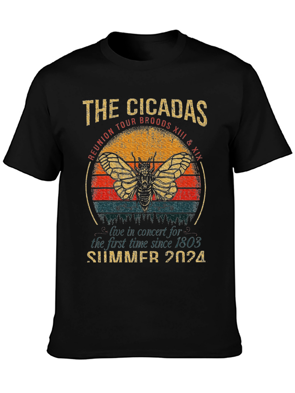 Cicadas Reunion Tour 2024 T-Shirt