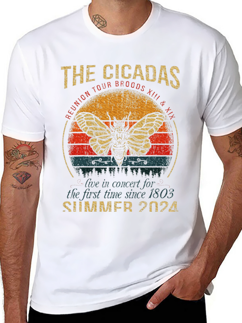 Cicadas Reunion Tour 2024 T-Shirt