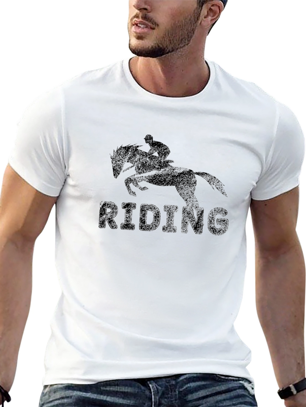 Riding Horse Graphic Tee