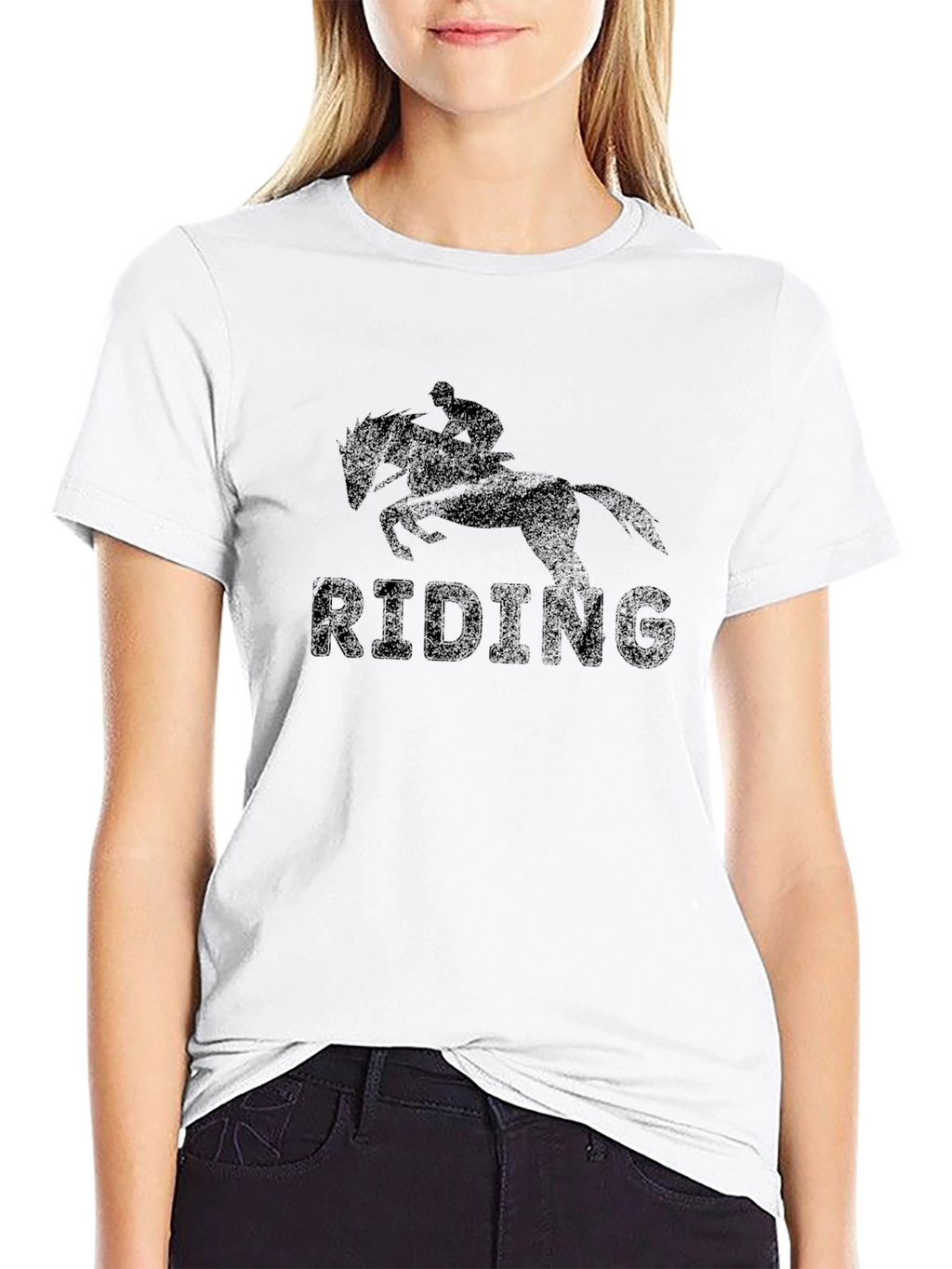 Riding Horse Graphic Tee