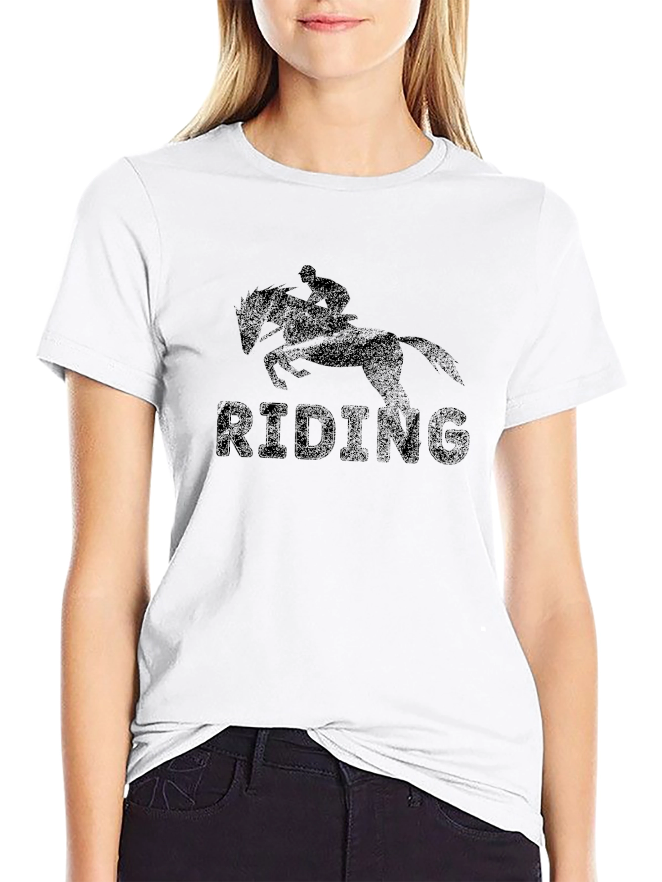 Riding Horse Graphic Tee
