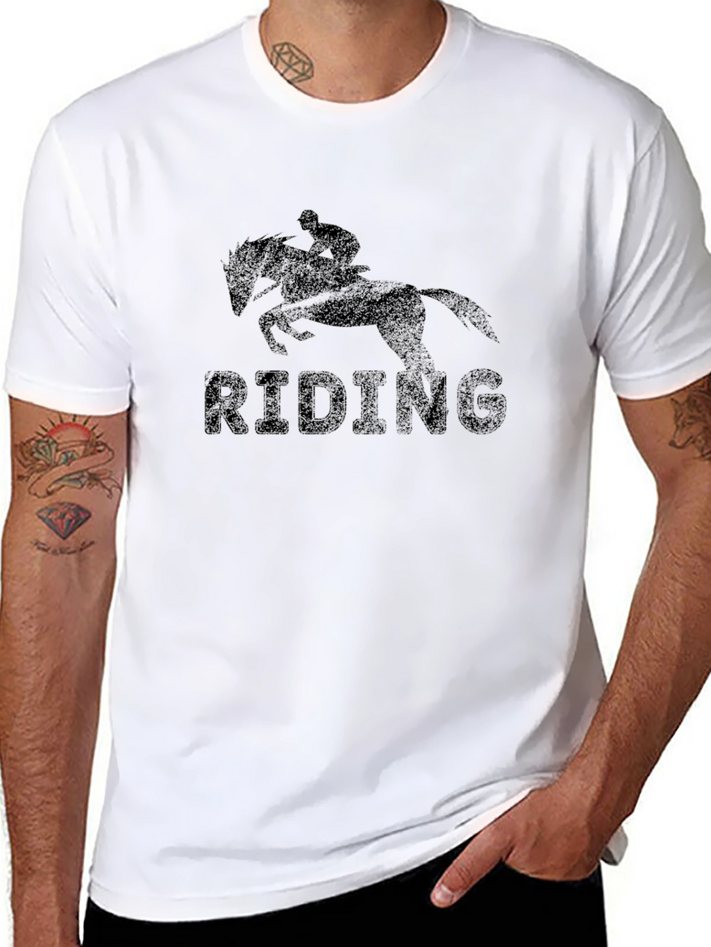 Riding Horse Graphic Tee