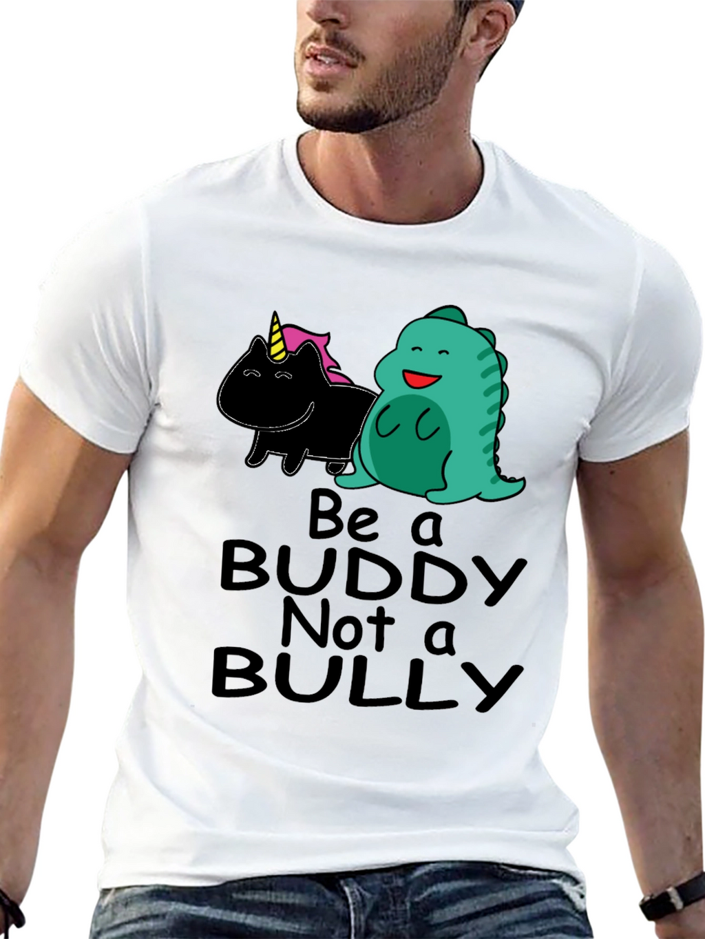 Be a Buddy Not a Bully Graphic Tee